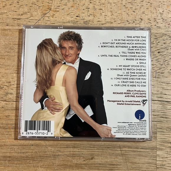 Rod Stewart As Time Goes By....The Great American Songbook Volume II CD preowned - Picture 3 of 3
